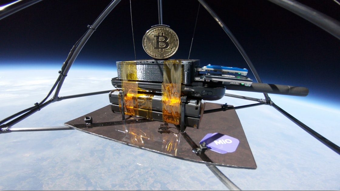 Crypto Firm Mines Bitcoin in Space, and the Results Are Amazing