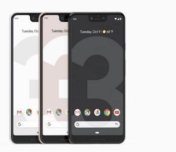 People don't like the notch on the Pixel 3 XL.