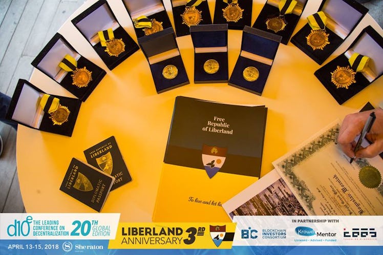Liberland crypto libertarian