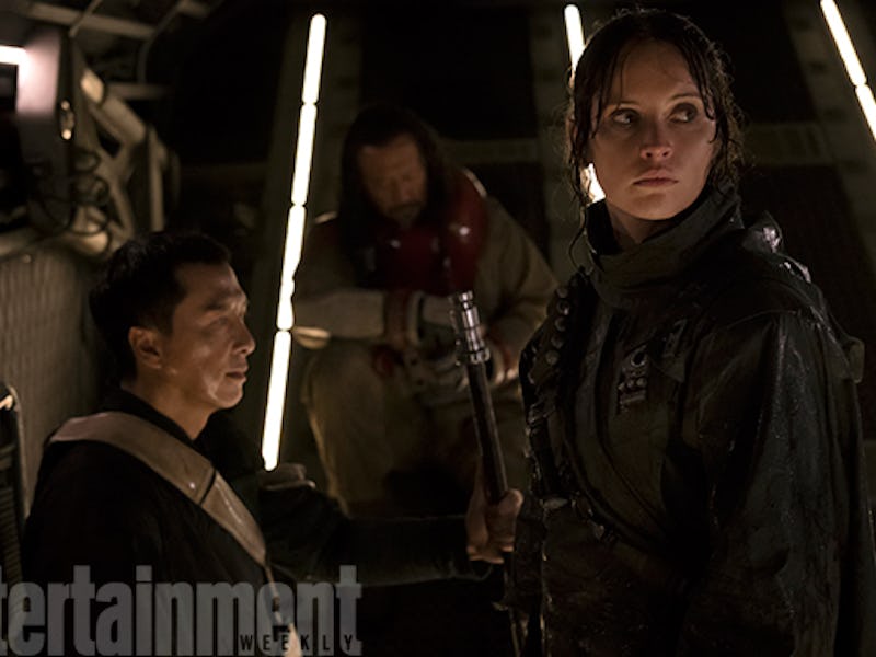 Donnie Yen in a "Rogue One" scene