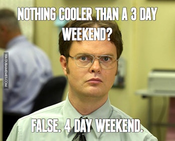 The Best 3 Day Weekend Memes