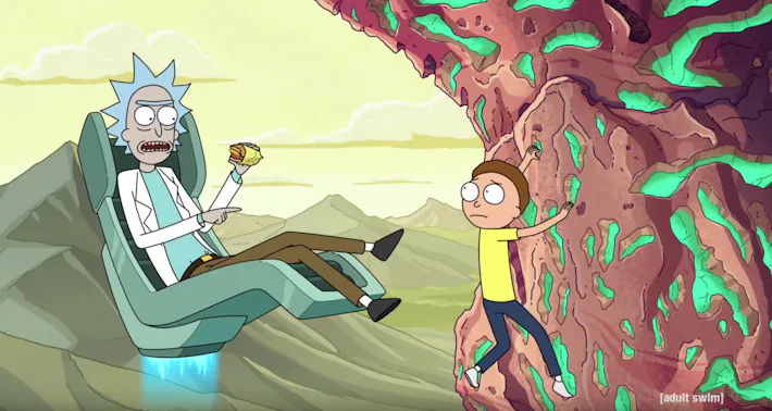 I M Walking Here Rick And Morty