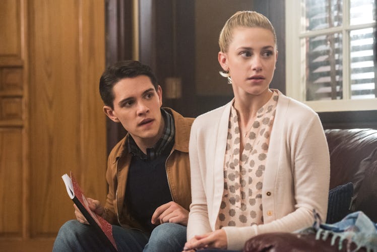 Casey Cott as Kevin Keller and Lili Reinhart as Betty Cooper 