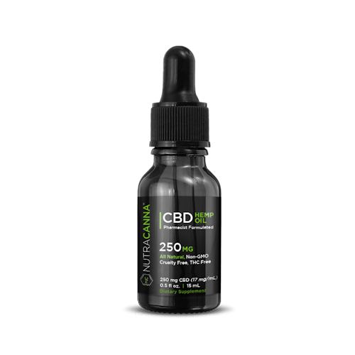 Hemp-Derived CBD Oil 250 MG