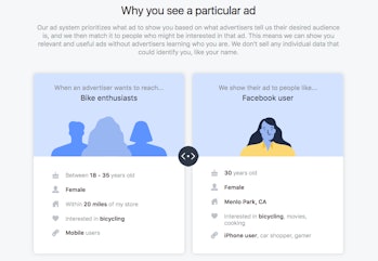 facebook target ads