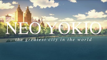 Neo Yokio is marketed as the greatest city in the world.