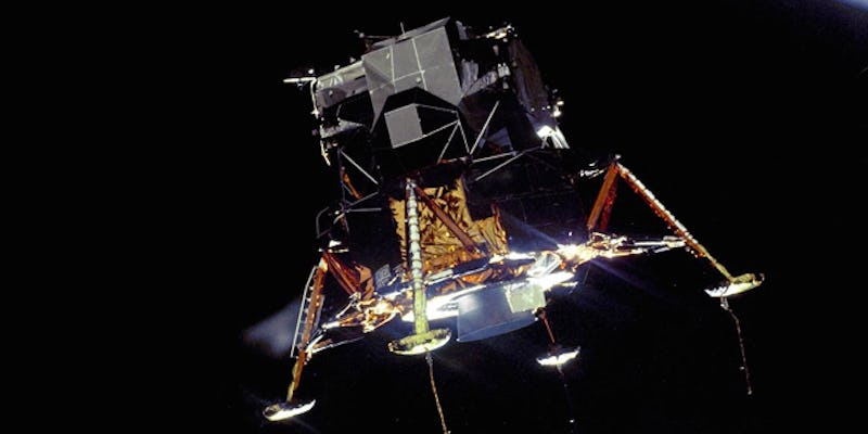 The Eagle - Lunar Module that was seconds away from having to abort the moon landing