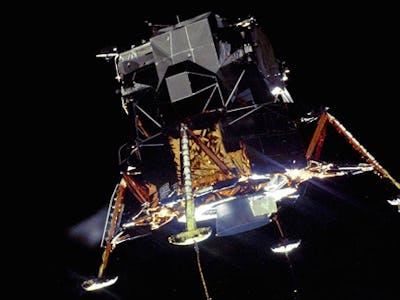 The Eagle - Lunar Module that was seconds away from having to abort the moon landing