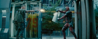 Deadpool fights Cable in 'Deadpool 2.'