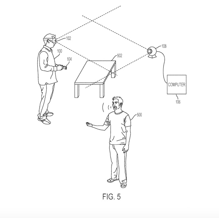 ps5 vr headset sony patent