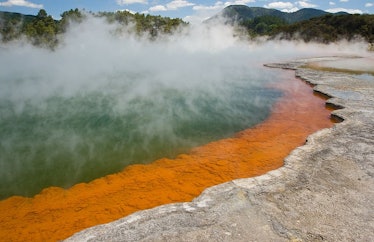 Waiotapu Lake, New Zealand