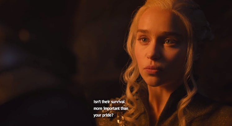 Emilia Clarke in 'Game of Thrones' Season 7 