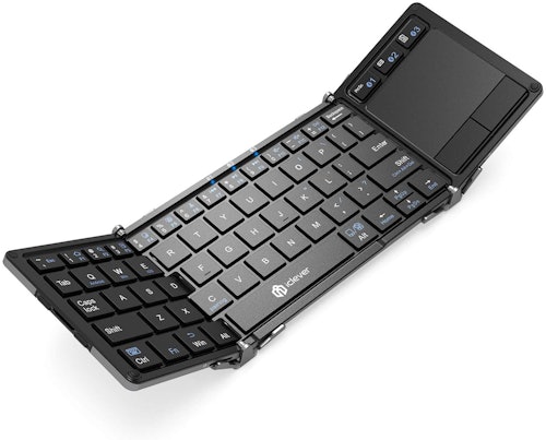 iClever Bluetooth Folding Keyboard with Trackpad