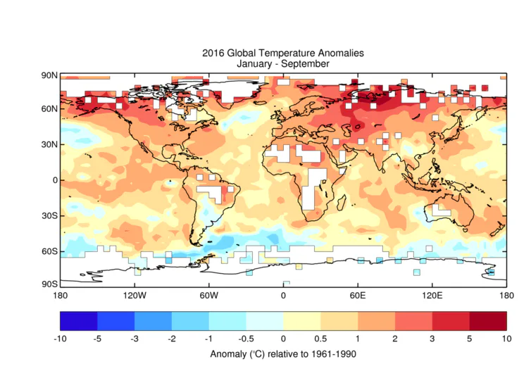 2016 Is the Hottest Year Ever: World Meteorological Organization