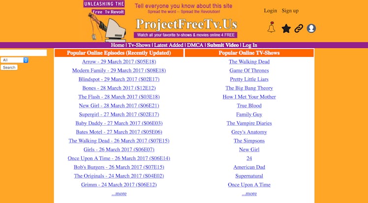 Is Project Free TV Legal