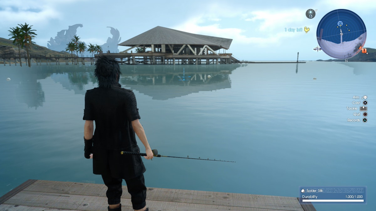 Supermassive projects, Final Fantasy 15's fishing on the way to