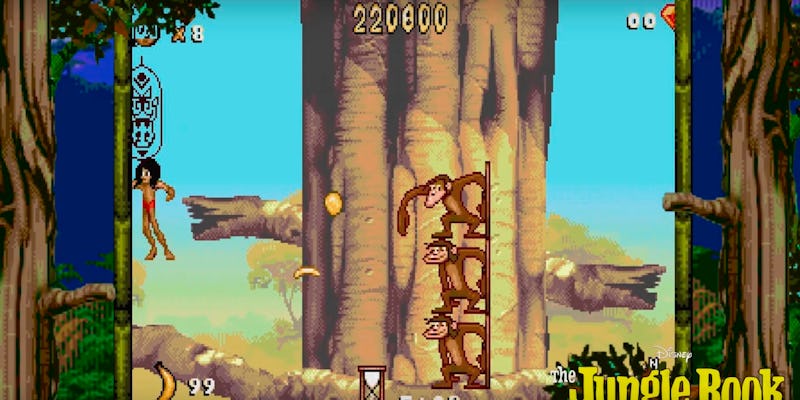The Jungle Book 16-bit Disney Game