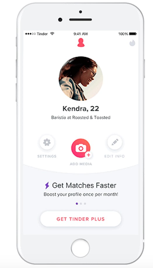 tinder loops add media