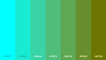 Just another "computer generated awesome color palette," in the words of creator Mike Bespalov.