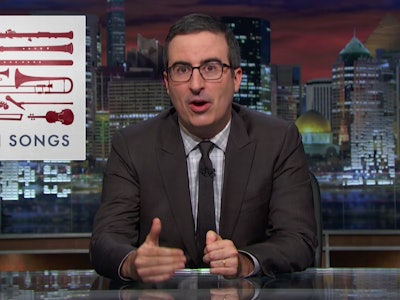 A screenshot from Last Week Tonight with John Oliver
