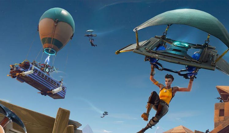 Figuring out where to land is the first harrowing experience you go through in every 'Fortnite: Batt...