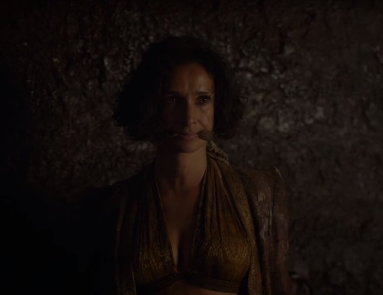 ellaria sand red keep dungeon prisoner cell cersei lannister game of thrones got season seven episod...