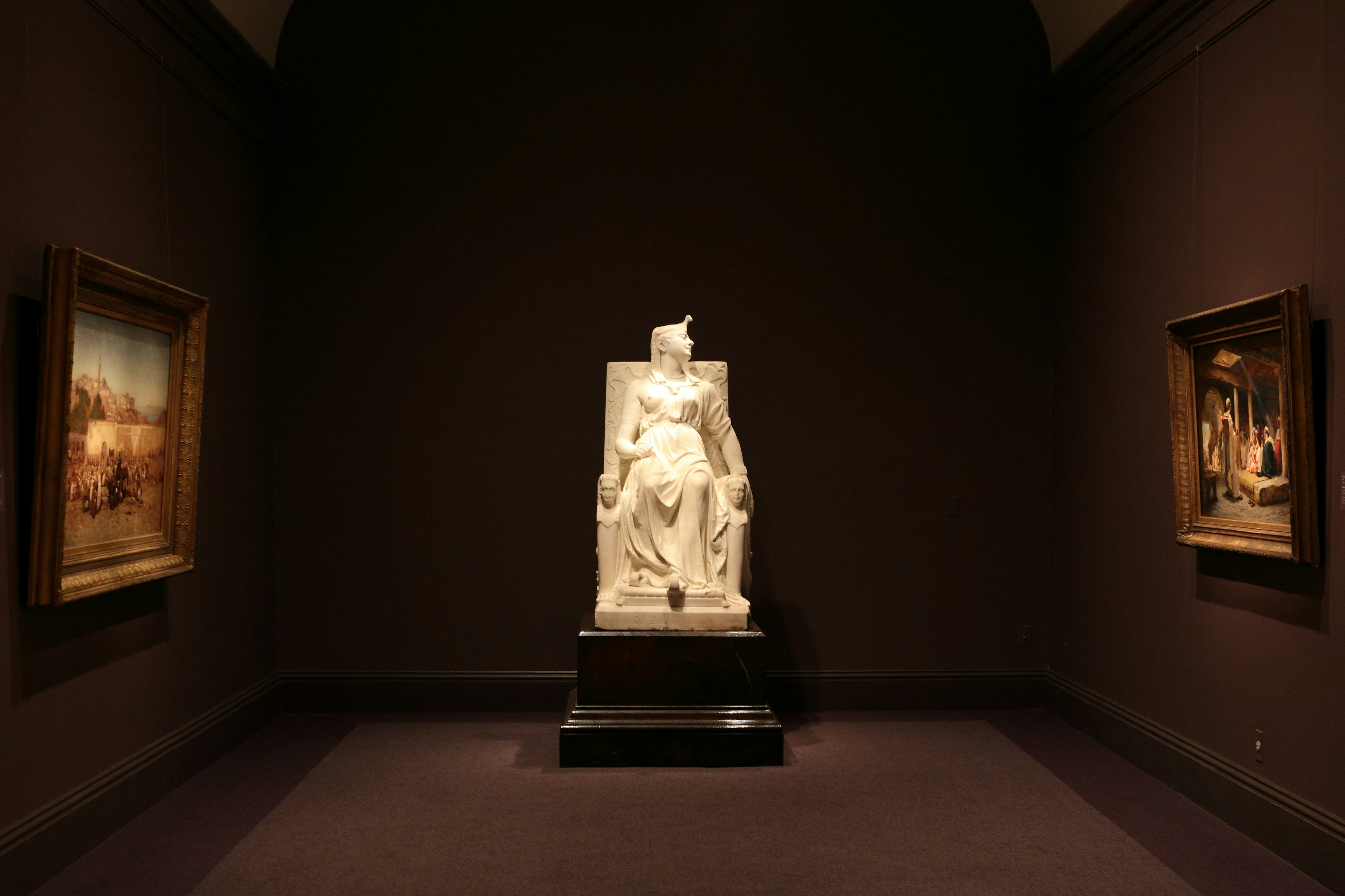 【一点物現代アート】GOD SAVE THE REP＆SKULL QUEEN Google Doodle Celebrates Sculptor Edmonia Lewis