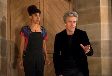 In "Knock Knock," the Doctor plays the concerned parental figure to Bill's group of young renters.