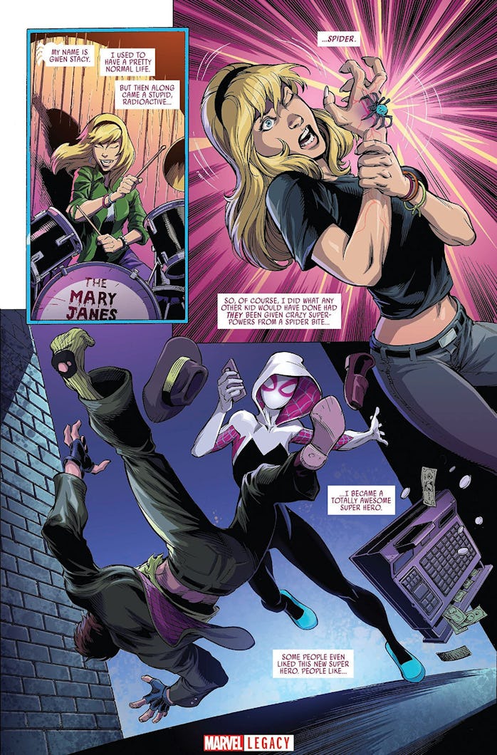Marvels Spider Gwen Bryce Dallas Howard Discovers Gwen Stacys Alter Ego
