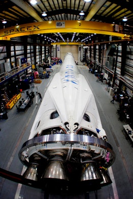 SpaceX’s Falcon 9 rocket and Dragon spacecraft in 2014