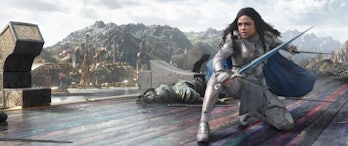 Tessa Thompson as Valkyrie in 'Thor: Ragnarok'.