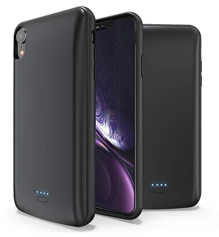 Black ALLEASA Charging Battery Case