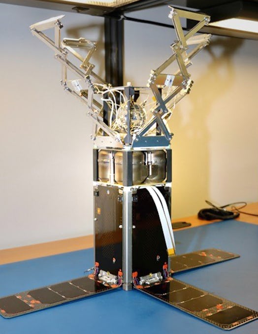 CryoCube 1 in its deployed configuration.