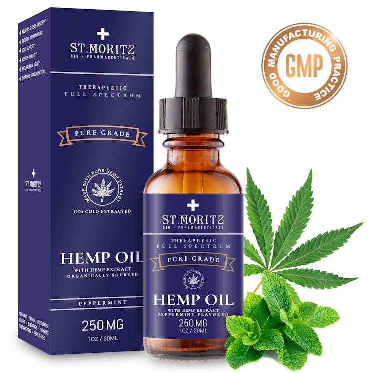 St. Moritz Organic Raw Hemp Extract