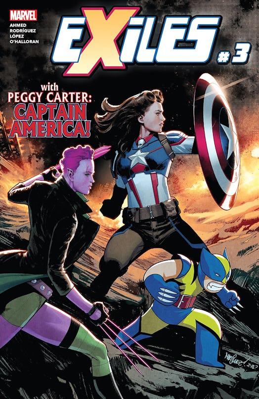 Marvel Exiles Peggy Captain America