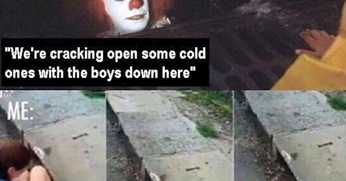 The 25 Best It Sewer Clown Memes The 25 Best It Sewer Clown Memes