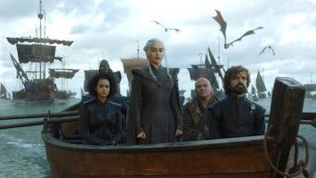 Emilia Clarke as Daenerys Targaryen in 'Game of Thrones' Season 7