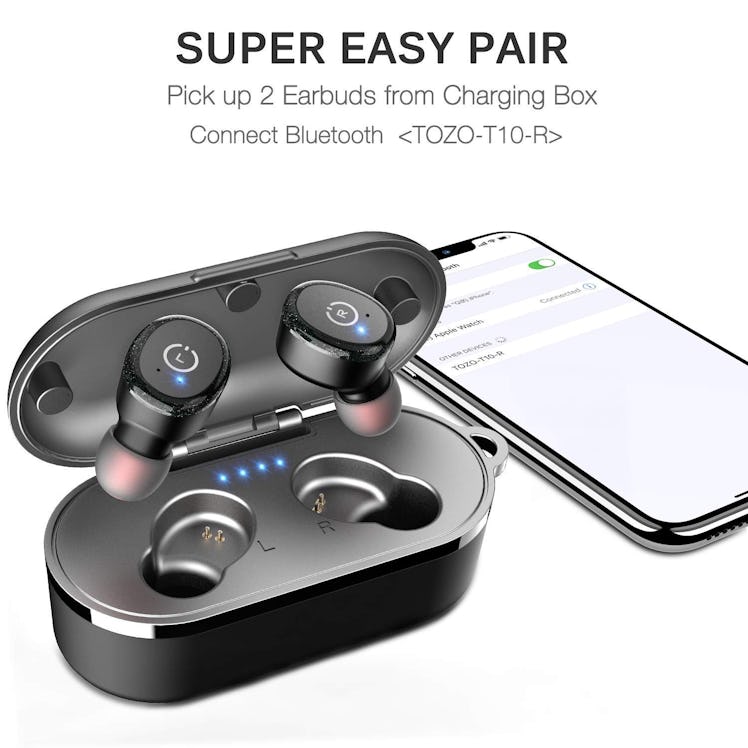 TOZO T10 TWS Bluetooth 5.0 Earbuds 【True Wireless Stereo】 Headphones IPX8 Waterproof in-Ear Wireless...