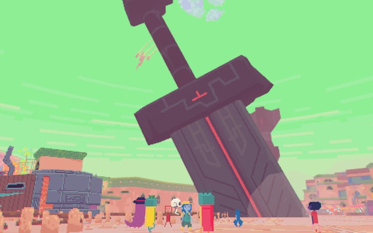 Screenshot from Diaries of a Spaceport Janitor video game