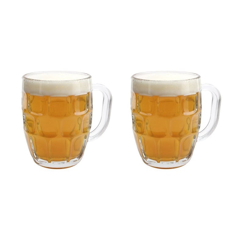 Libbey Dimple Stein Beer Mug - 19.25 oz (2 Pack)