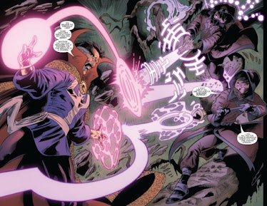 Doctor Strange fights the Minorus in Marvel Comics