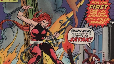 Satana Hellstrom, as seen in the Marvel comics