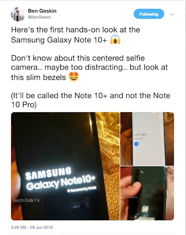 Galaxy Note 10 pros cons 