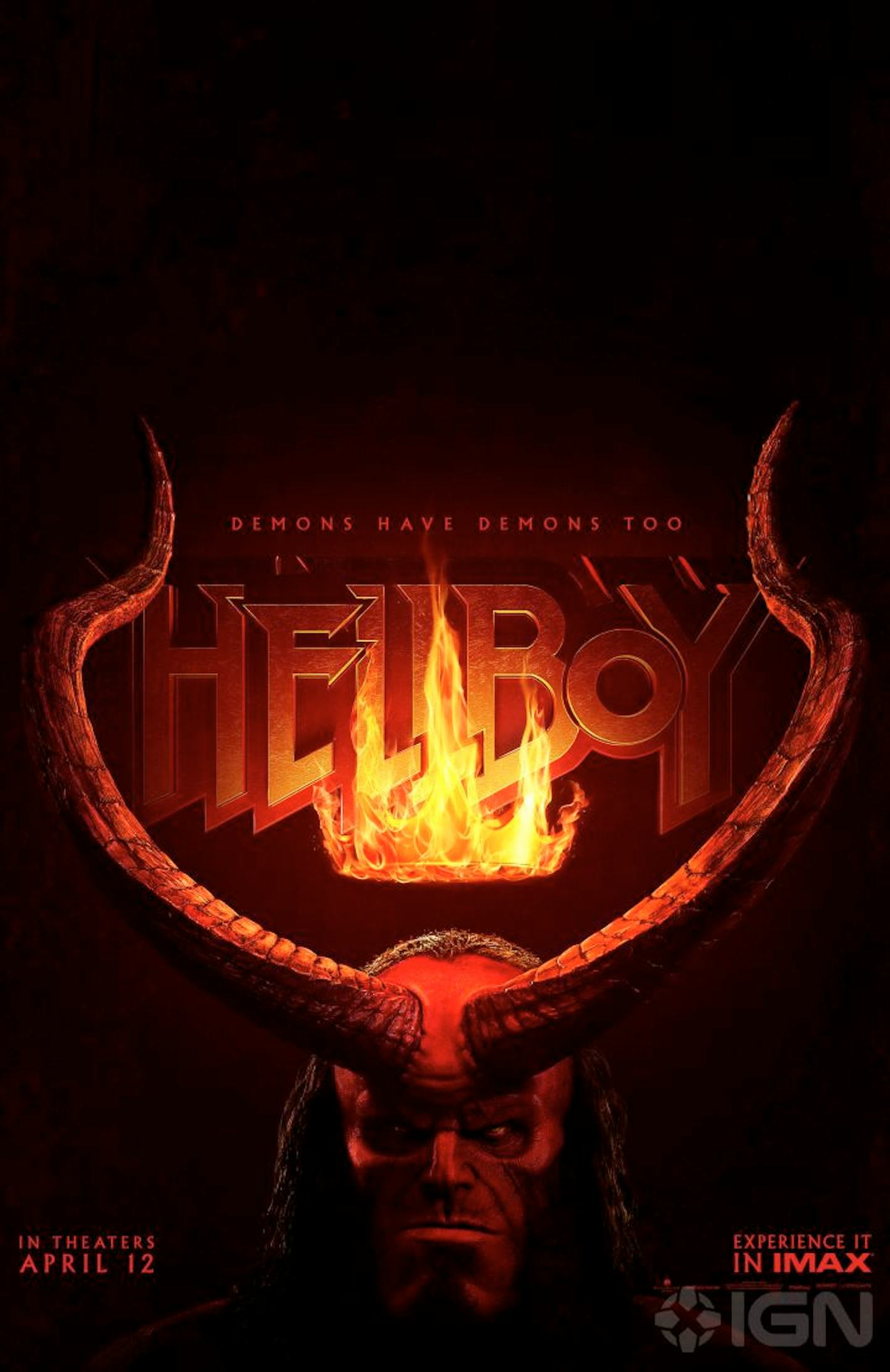 Hellboy Trailer Release Date Epic New Poster Reveals Its Coming Soon