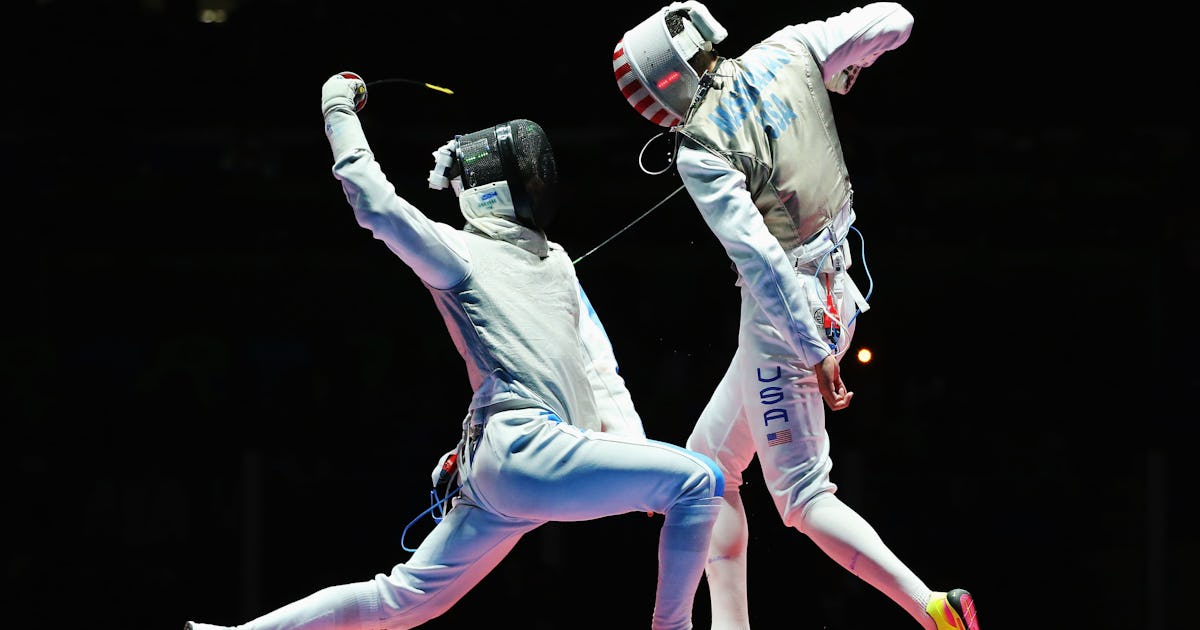 All the Action in Olympic Fencing Comes From the Floor