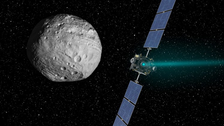 Vesta asteroid NASA Dawn