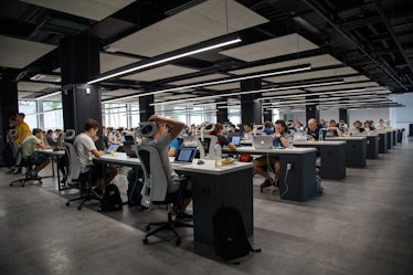 A big open office