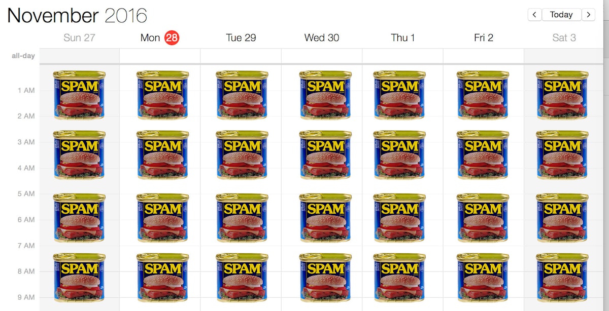 How to Get Rid of Those Spam iCloud Calendar Event Invites