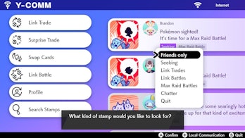 Pokemon Sword and Shield Y-comm, multiplayer, add friends