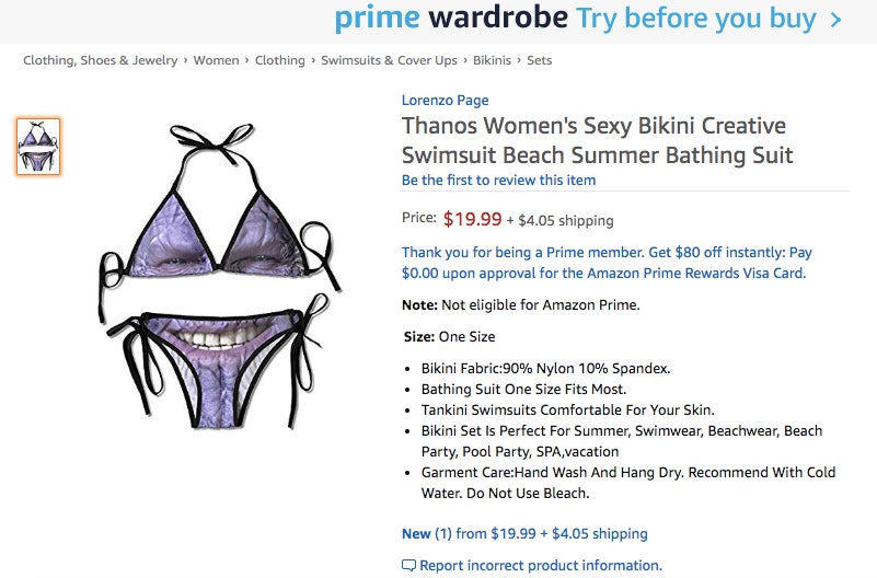 thanos swimsuit amazon